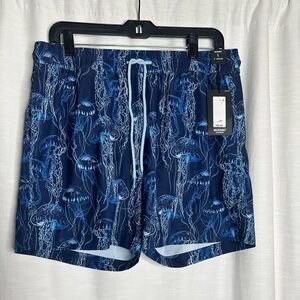 Men’s Murano Navy Jellyfish Swim shorts size L